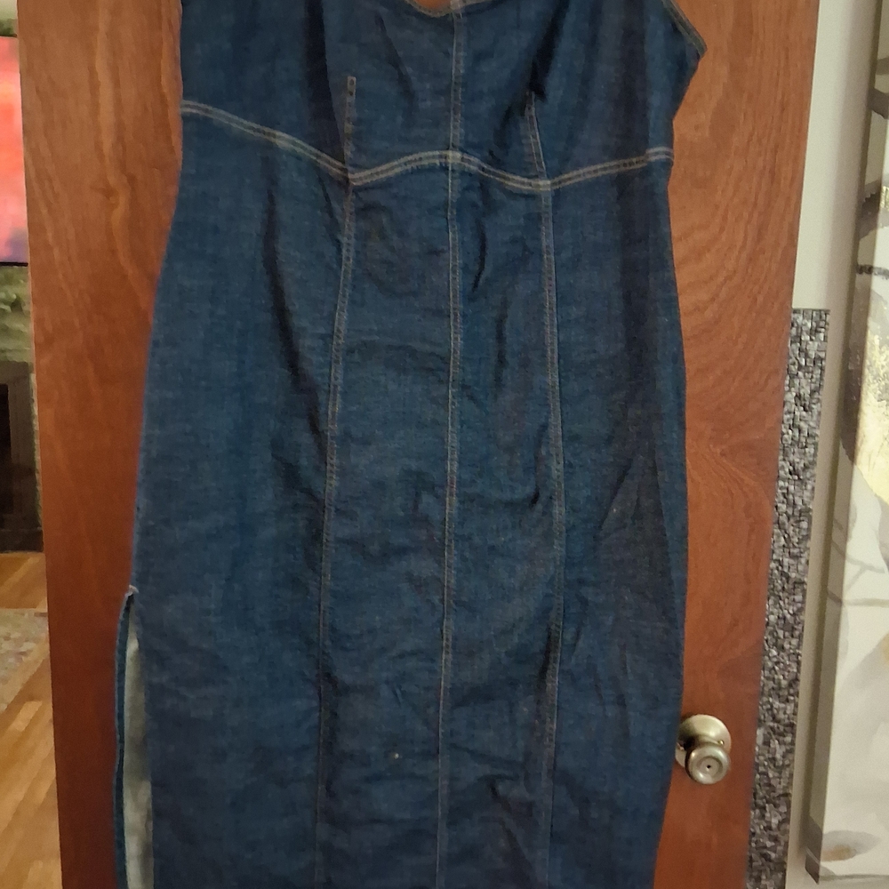 Stylish Denim Dress ( Stretchy)